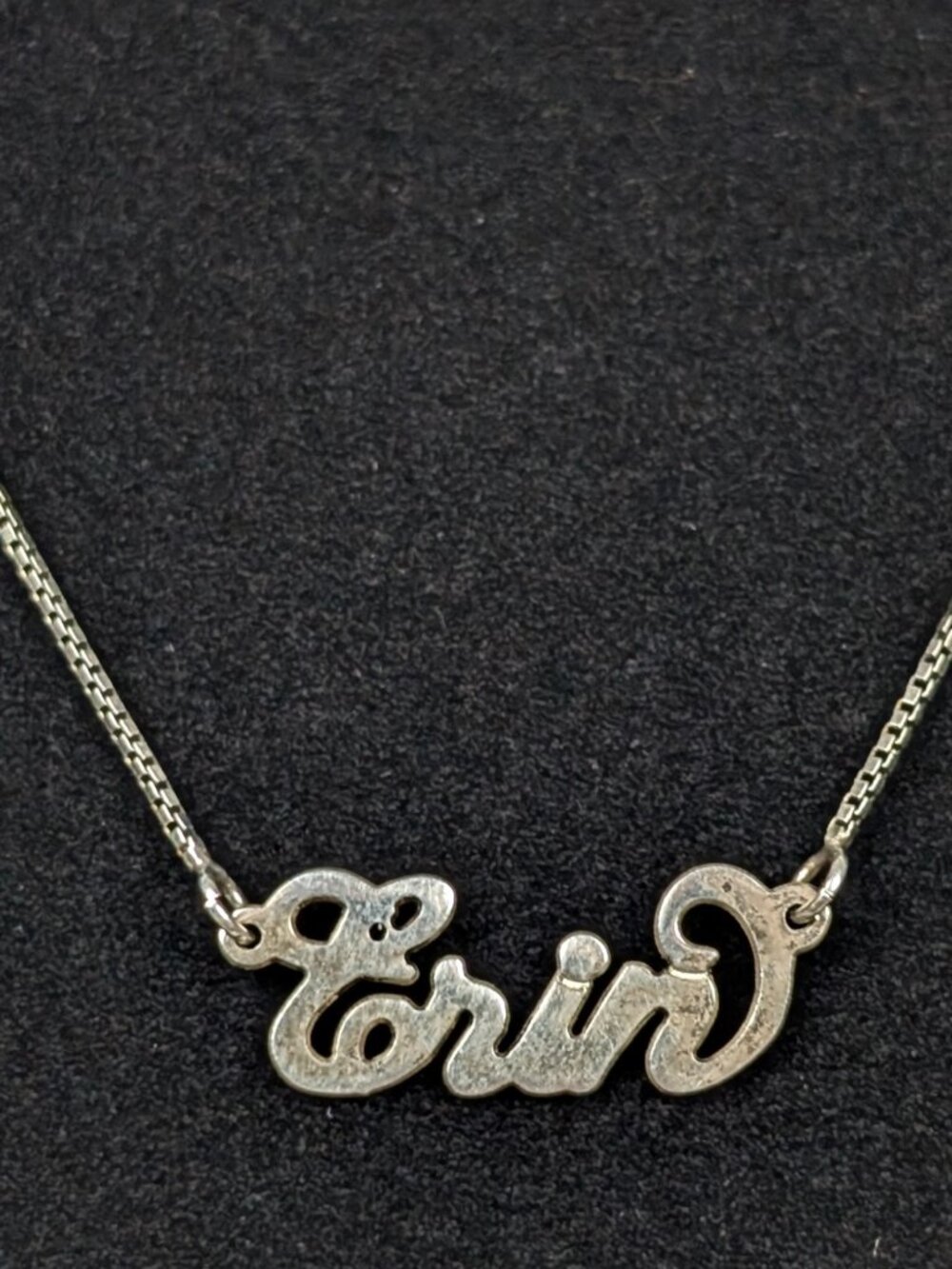 Vintage 925 "Erin" Pendant Necklace